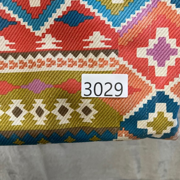 Vera Bradley Southwest Kilim Woven Tote Bag Multicolor Geometric Tribal Boho